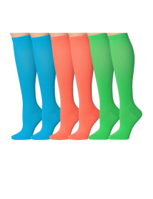 Tipi Toe 3-Pairs Compression Socks for Men & Women Colorful Essentials