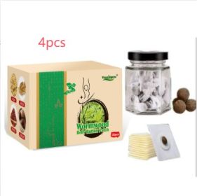 30-piece Bottle Chinese Mugwort Paste (Option: 30 Tablets-Moxa Navel Paste-4PCS)