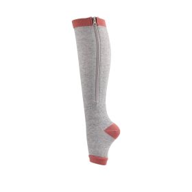 3 Pairs Copper Compression Sock Compression Stockings zipper compression sock with zip chaussette de compression medias de compresion (Color: e, size: XXL)